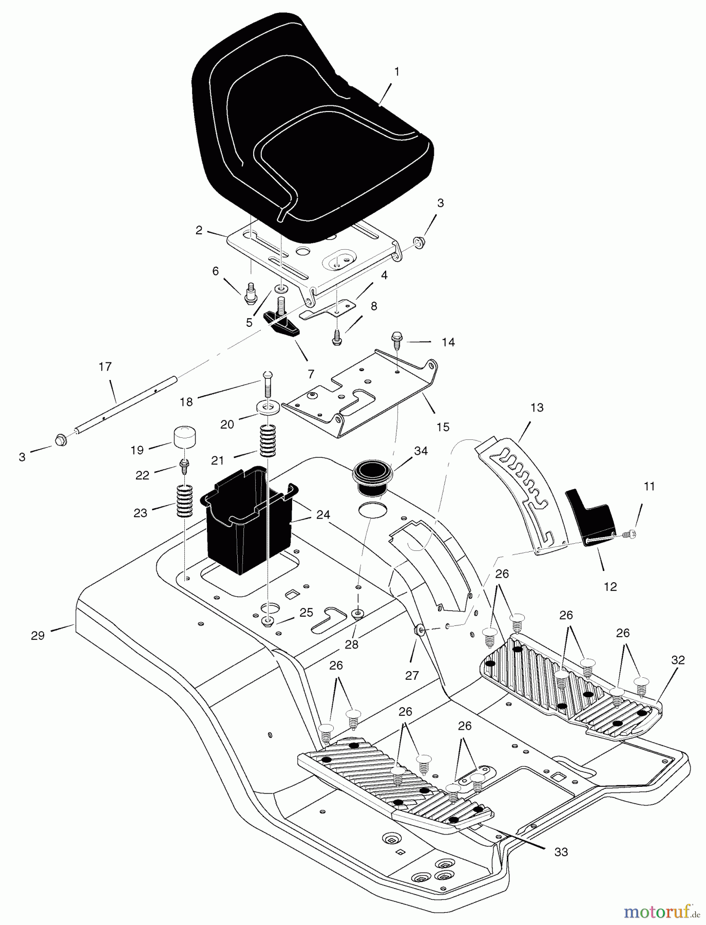 Murray Rasen- und Gartentraktoren C950-60473-0 - Craftsman 46