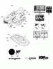 Murray EMT155420H (2691080) - 42" Lawn Tractor, 15.5HP (2012) Ersatzteile Decals Group (2990113)