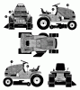 Murray G3554160 - 40" Lawn Tractor (1997) Ersatzteile Decal Assembly