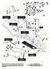 Murray G3554160 - 40" Lawn Tractor (1997) Ersatzteile Mower Suspension Assembly