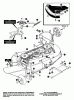 Murray G4315010 - 43" Lawn Tractor (1997) Ersatzteile Final Deck Assembly