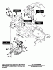 Murray G4315010 - 43" Lawn Tractor (1997) Ersatzteile Motion Drive Assembly (part 1)
