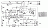 Murray G4315010 - 43" Lawn Tractor (1997) Ersatzteile Schematic Drawing