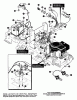 Murray G4315160 - 43" Lawn Tractor (1997) Ersatzteile Electrical Assembly