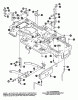 Murray G4315160 - 43" Lawn Tractor (1997) Ersatzteile Frame Assembly (part 1)