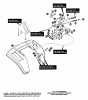 Murray G4315160 - 43" Lawn Tractor (1997) Ersatzteile Frame Assembly (part 2)