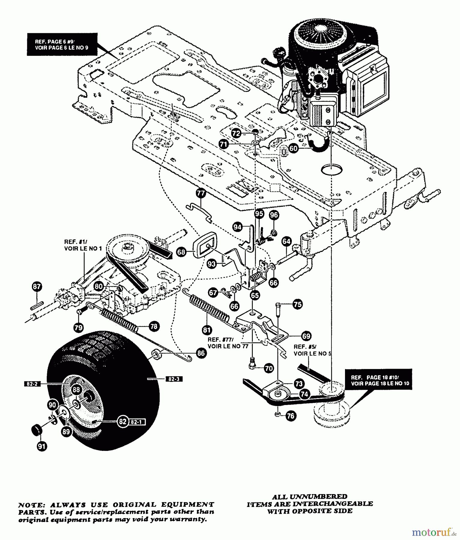  Murray Rasen- und Gartentraktoren G4315160 - Murray 43