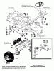 Murray G4315160 - 43" Lawn Tractor (1997) Ersatzteile Steering Assembly