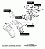 Murray G4318030 - 43" Lawn Tractor (1997) Ersatzteile Fender Assembly