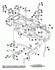 Murray G4318030 - 43" Lawn Tractor (1997) Ersatzteile Frame Assembly