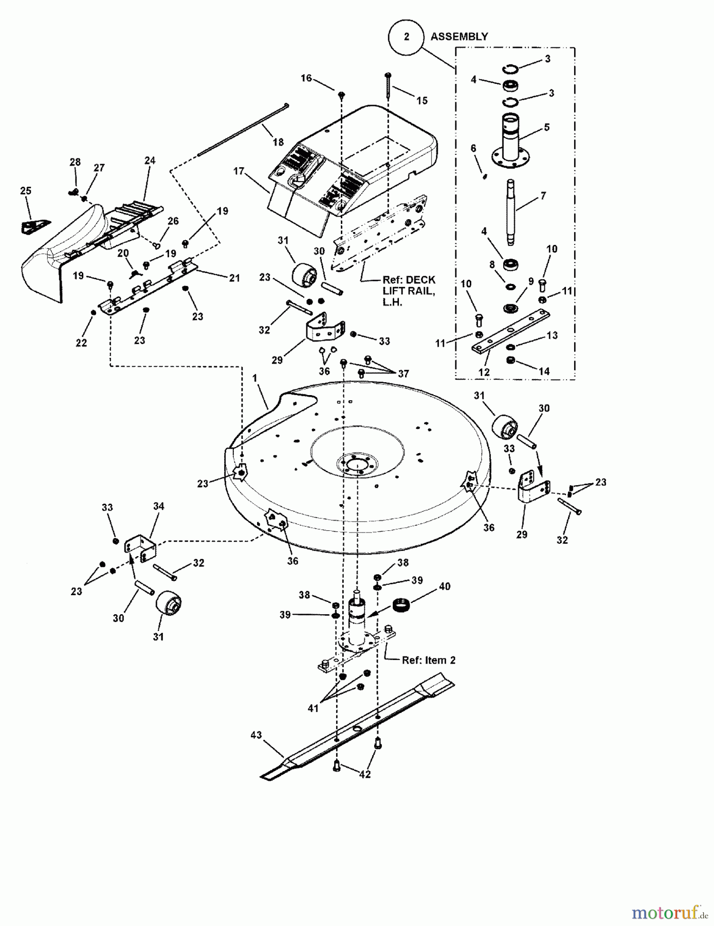 Murray Reitermäher 107.280341 (7800669A) - Craftsman 28