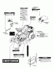 Murray 107.280341 (7800669A) - Craftsman 28" Rear Engine Rider, 12.5HP (2011) (Sears) Ersatzteile Decals Group
