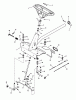 Murray 107.280341 (7800669A) - Craftsman 28" Rear Engine Rider, 12.5HP (2011) (Sears) Ersatzteile Front End Assembly Group