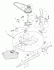 Murray 30544x92D - B&S/ 30" Rear Engine Riders (1996) (Walmart) Ersatzteile Mower Housing