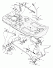 Murray 30545x192A - B&S/ 30" Rear Engine Rider (1997) (Walmart) Ersatzteile Mower Housing Suspension