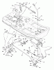 Murray 30546x4A - 30" Rear Engine Rider (1997) Ersatzteile Mower Housing Suspension