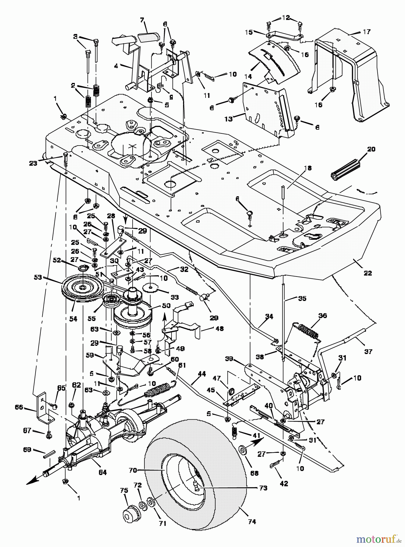  Murray Reitermäher 30550F - Murray 30