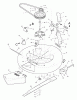 Murray 30565B - 30" Lawn Tractor (1998) Ersatzteile Mower Housing