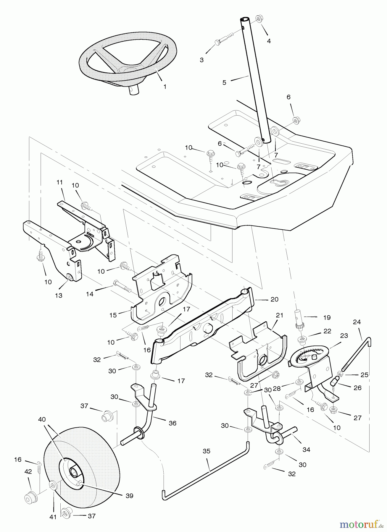 Murray Reitermäher 30550x199A - B&S/Murray 30