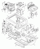 Murray 30575x31A - Scotts 30" Rear Engine Rider (1997) (Home Depot) Ersatzteile Body Chassis