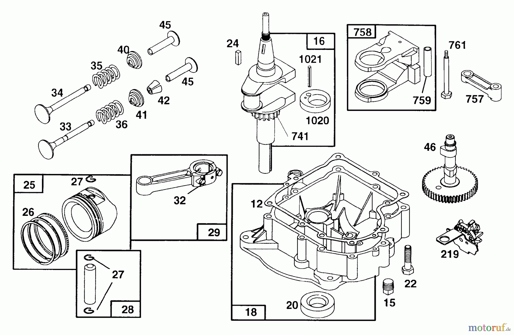  Murray Reitermäher 30576x10B - B&S/Murray 30