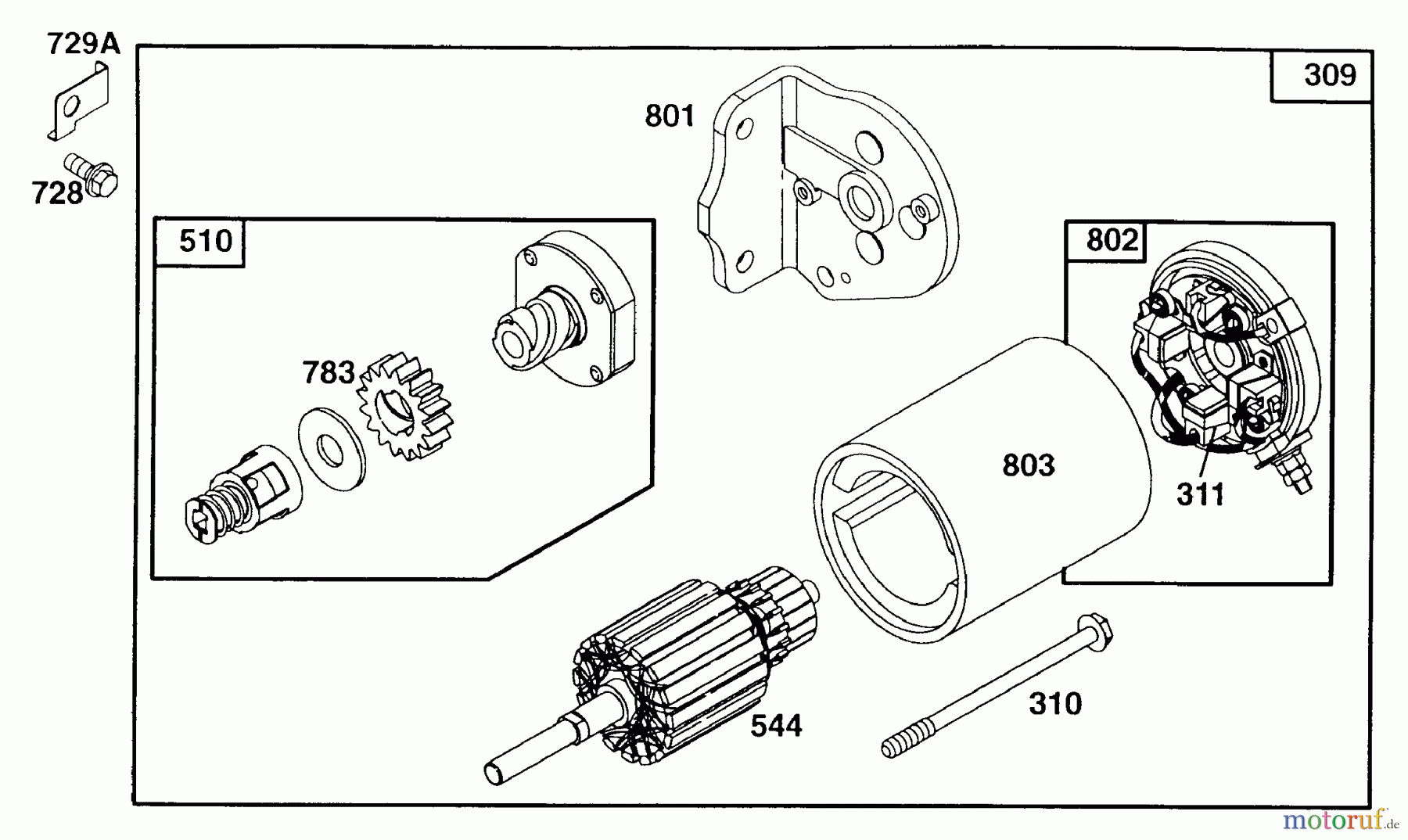  Murray Reitermäher 30576x10B - B&S/Murray 30