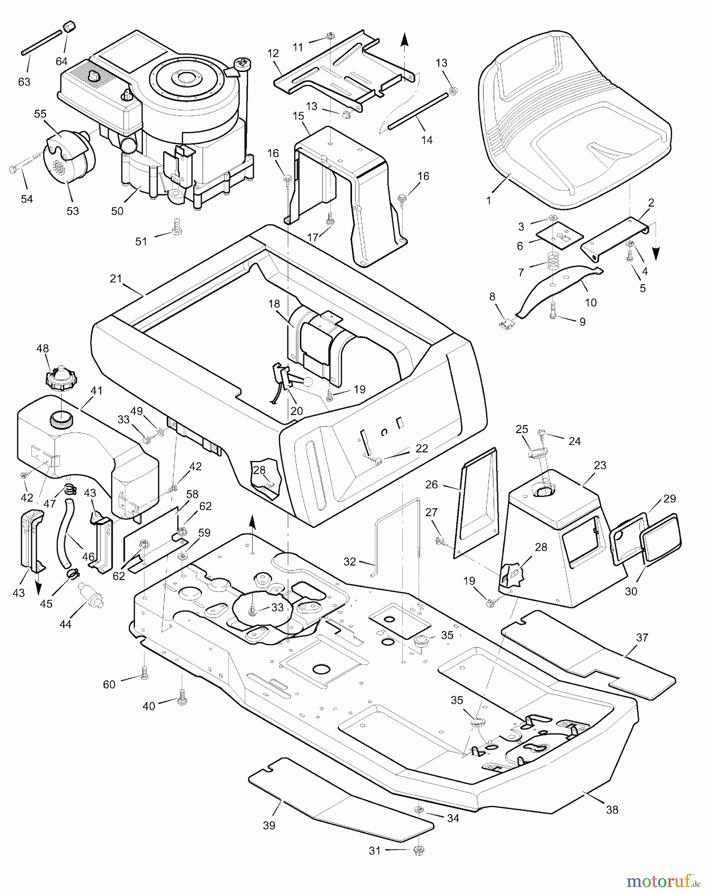 Murray Reitermäher 30577x8A - Scotts 30