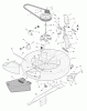 Murray 30577x8A - Scotts 30" Rear Engine Riders (2000) (Home Depot) Ersatzteile Mower Housing