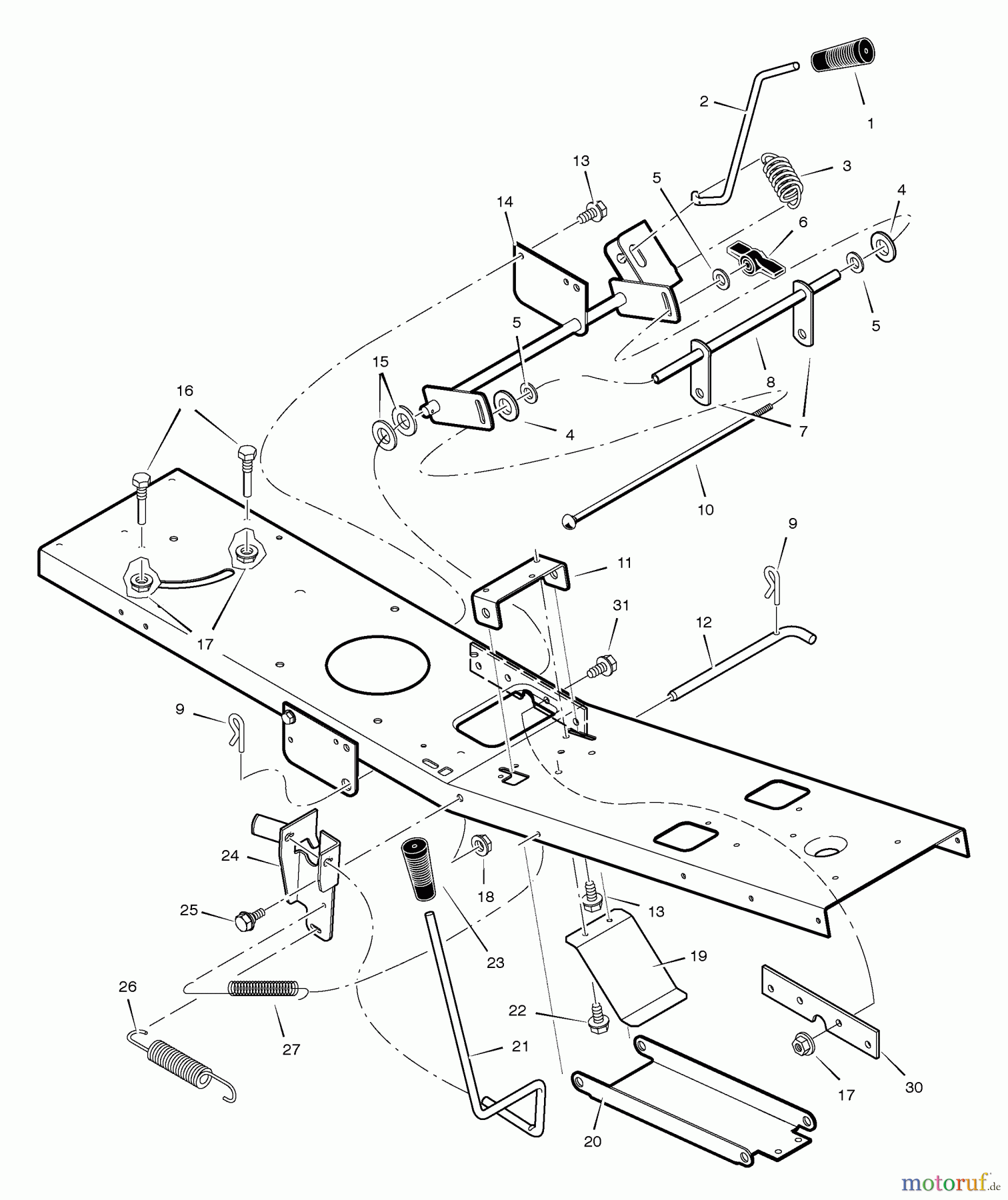 Murray Reitermäher 309000x8C - Scotts 30