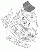 Murray 309002x24A - B&S/ 30" Mid-Engine Rider (2004) (Meijer) Ersatzteile Chassis & Hood