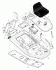 Murray 309002x24B - B&S/ 30" Mid-Engine Rider (2005) (Meijer) Ersatzteile Chassis & Hood