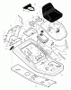 Murray 309008x92B - B&S/ 30" Mid-Engine Rider (2005) (Walmart) Ersatzteile Chassis & Hood