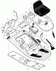 Murray 309029x92B - B&S/ 30" Rear Engine Rider (2003) (Walmart) Ersatzteile Chassis & Hood