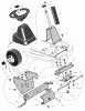 Murray 309304x31B - Scotts 30" Mid-Engine Rider (2002) (Home Depot) Ersatzteile Steering