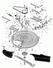 Murray 309304x8D - Scotts 30" Mid-Engine Rider (2002) (Home Depot) Ersatzteile Mower Housing