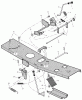 Murray 309304x8E - Scotts 30" Mid-Engine Rider (2002) (Home Depot) Ersatzteile Mower Housing Suspension