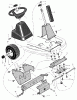Murray 309304x8E - Scotts 30" Mid-Engine Rider (2002) (Home Depot) Ersatzteile Steering