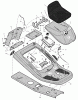 Murray 309306x89A - Yard King Performance 30" Mid-Engine Riders (2001) Ersatzteile Chassis & Hood