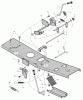 Murray 309306x89A - Yard King Performance 30" Mid-Engine Riders (2001) Ersatzteile Mower Housing Suspension