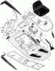 Murray 309311x92A - B&S/ 30" Rear Engine Rider (2003) (Walmart) Ersatzteile Chassis & Hood
