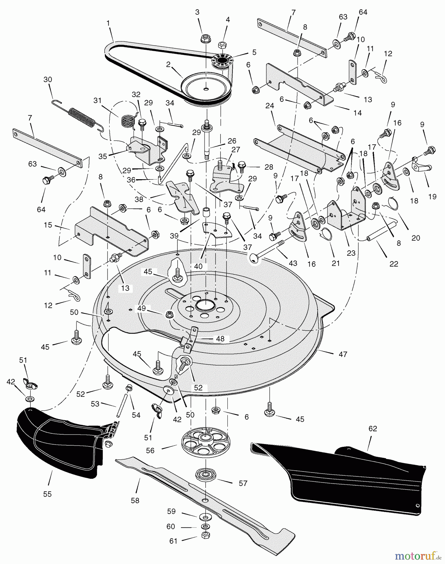  Murray Reitermäher 536.270281 - Craftsman 30