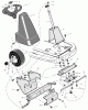 Murray 536.270281 - Craftsman 30" Mid-Engine Rider (2004) (Sears) Ersatzteile Steering