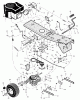 Murray 536.270282 - Craftsman 30" Mid-Engine Rider (2004) (Sears) Ersatzteile Motion Drive