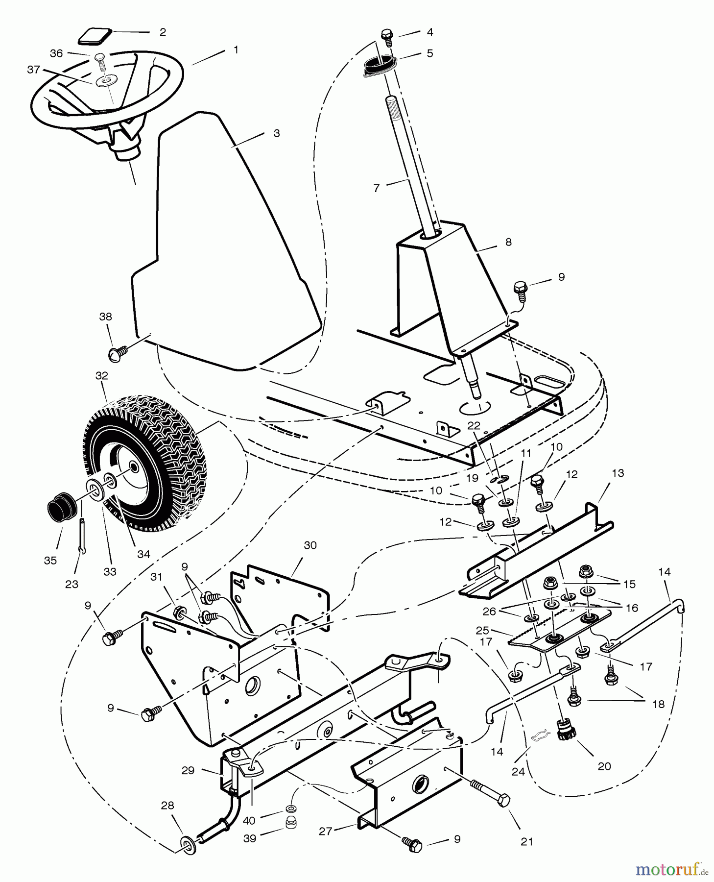 Murray Reitermäher 536.270300 - Craftsman 30