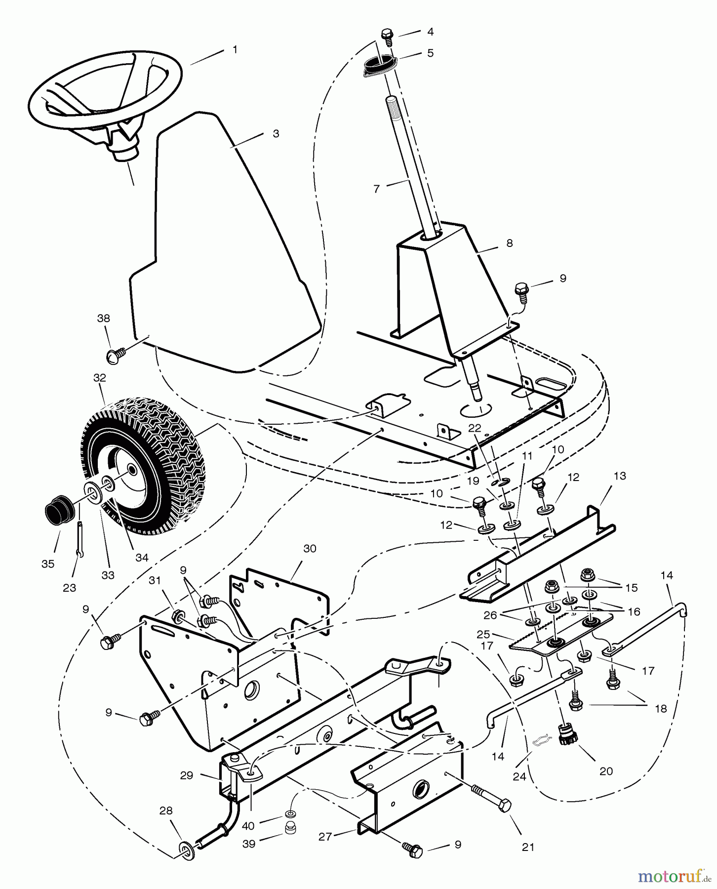 Murray Reitermäher 536.270301 - Craftsman 30