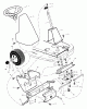 Murray 536.270301 - Craftsman 30" Mid-Engine Rider (2005) (Sears) Ersatzteile Steering