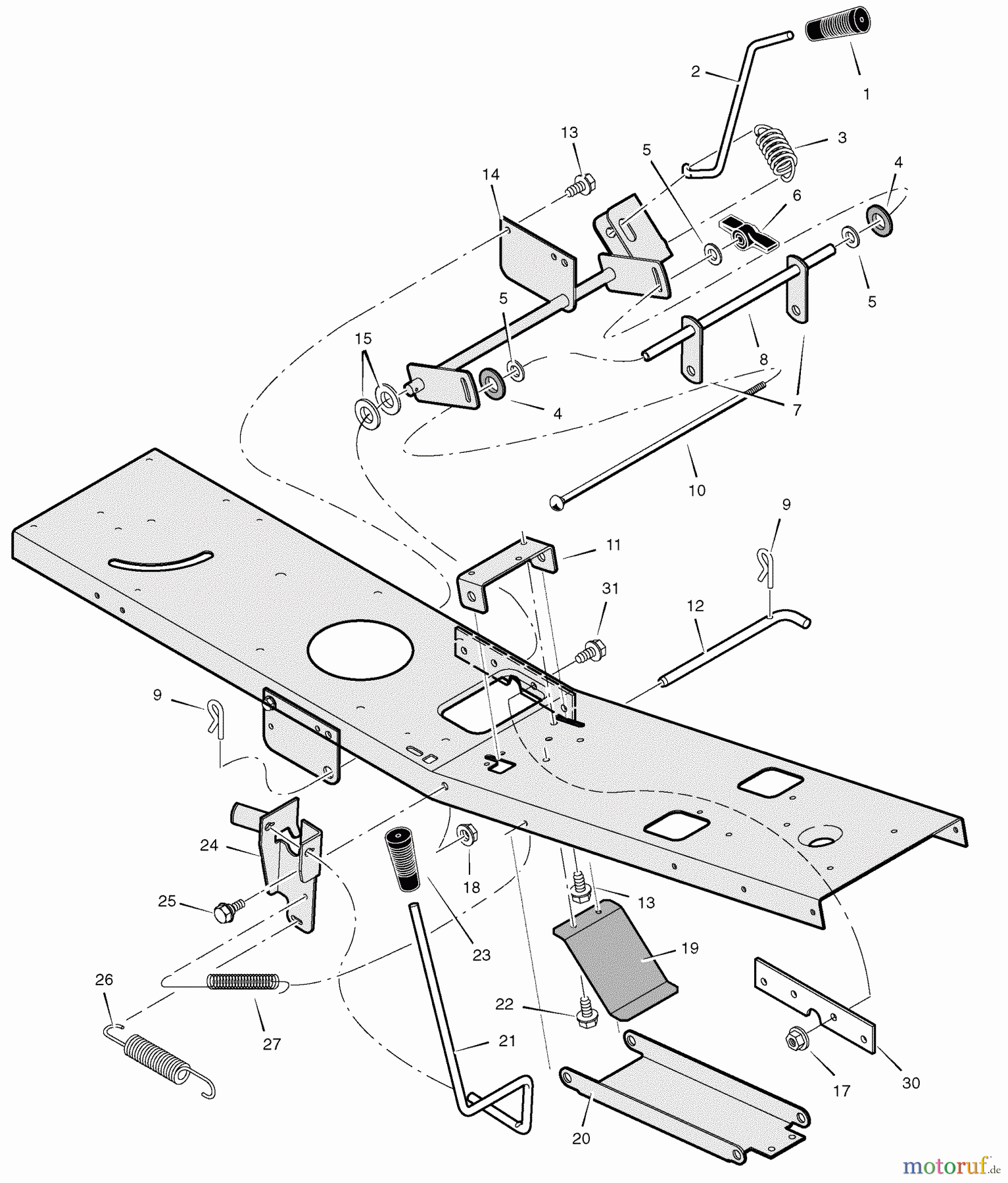 Murray Reitermäher C950-60405-0 - Craftsman 30