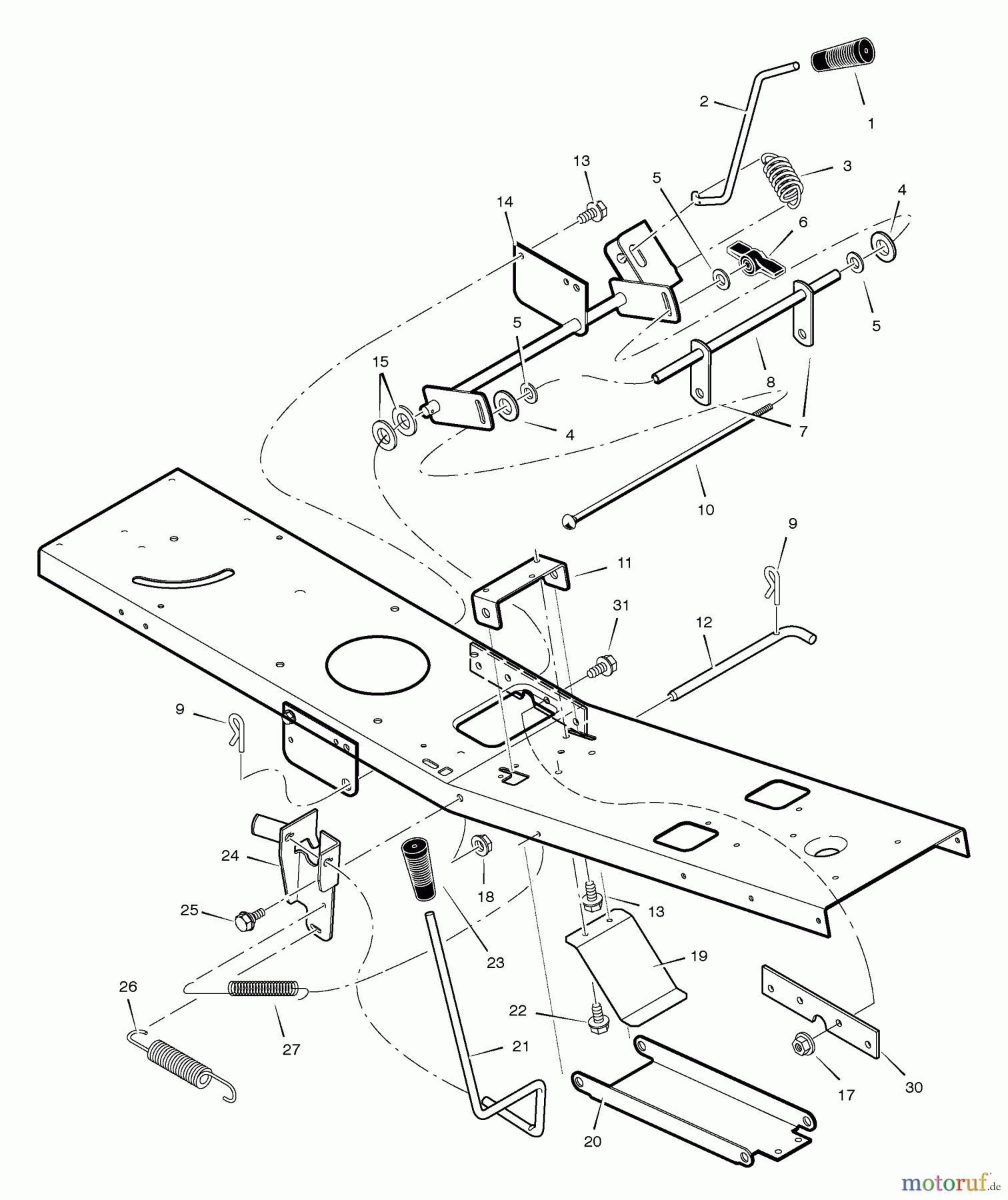 Murray Reitermäher C950-60405-1 - Craftsman 30