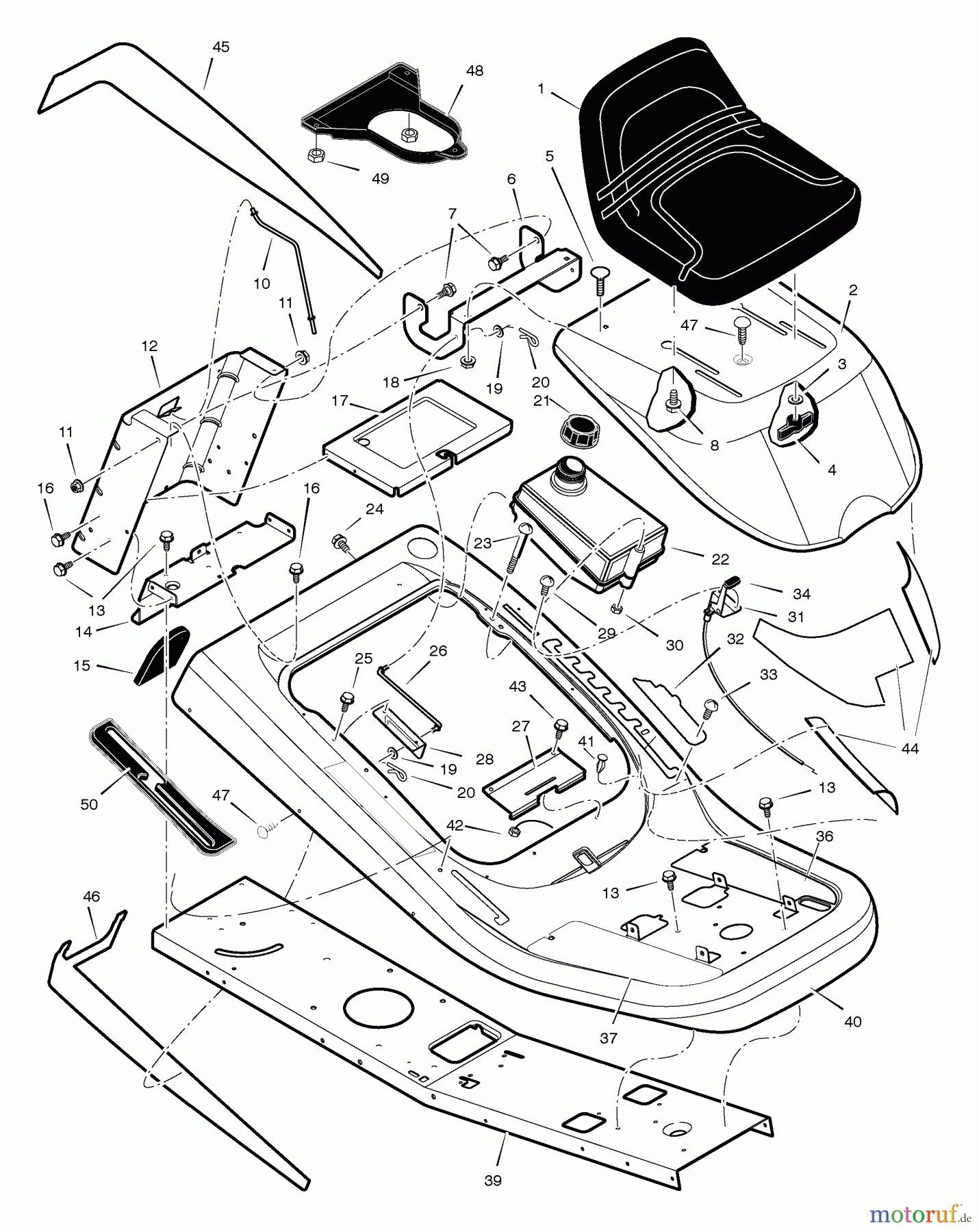 Murray Reitermäher C950-60405-2 - Craftsman 30