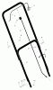 Murray 20101x83B - B&S/ 20" Walk-Behind Mower (1998) (Walmart) Ersatzteile Handle Assembly